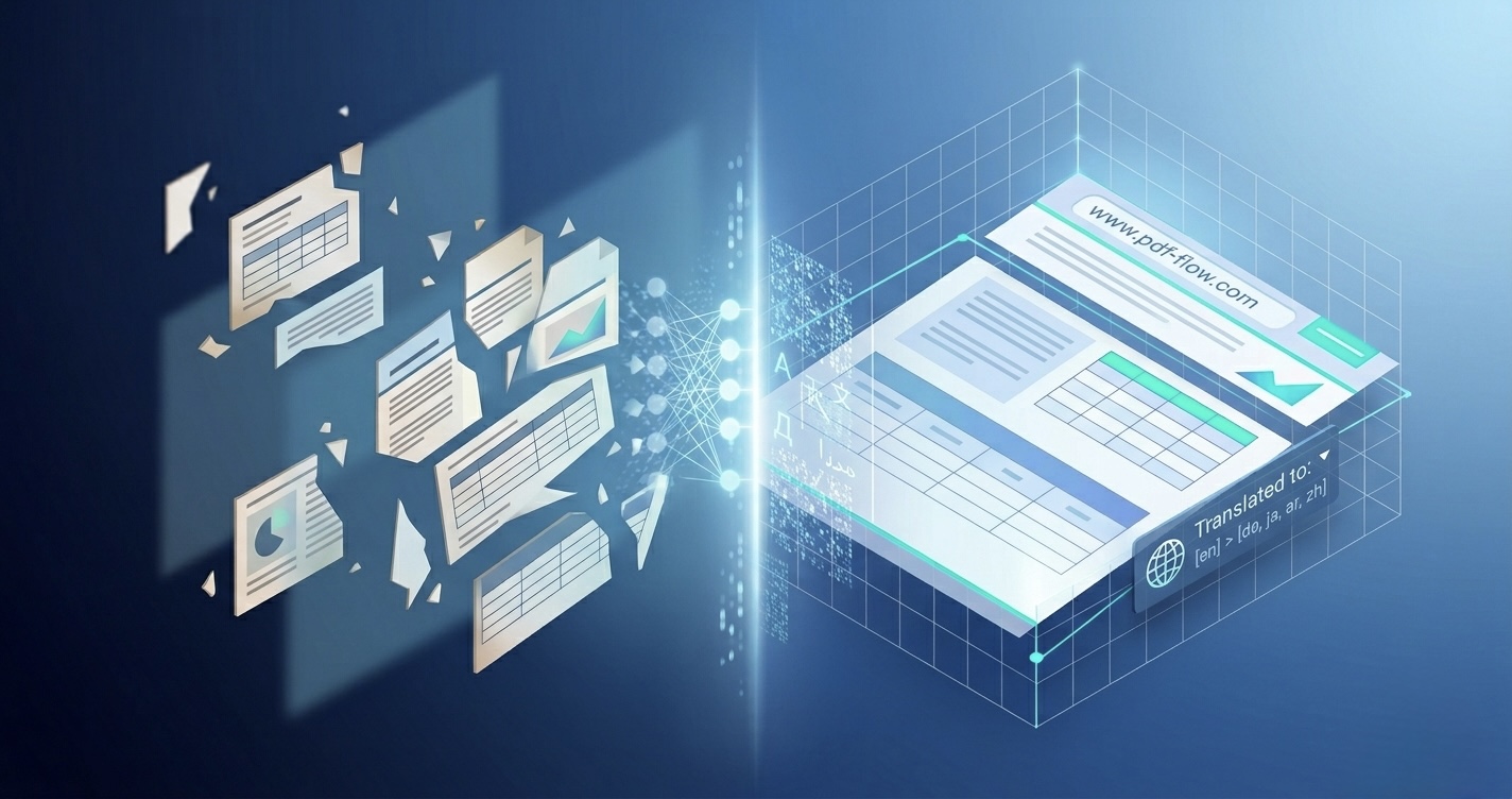 PDF Translation with Preserved Formatting | PDF Flow